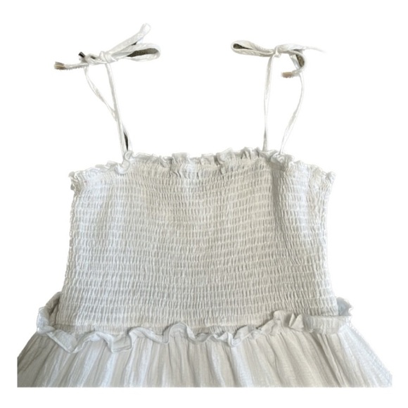 Like New | Smock Dress White Size Small - Picture 3 of 6